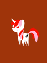 Size: 600x800 | Tagged: safe, oc, oc only, oc:righty tighty, frown, pointy ponies, worried