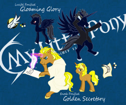 Size: 900x750 | Tagged: safe, oc, alicorn, pony, pony creator, alicorn oc, blank flank, el shaddai: ascension of the metatron, enoch, lucifel, ponified