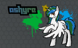 Size: 1024x633 | Tagged: safe, artist:alliecorn, oc, oc only, oc:ashyre, alicorn, pony, fighting is magic, alicorn oc, solo