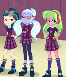 Size: 618x720 | Tagged: safe, indigo zap, lemon zest, sugarcoat, equestria girls, friendship games, cropped