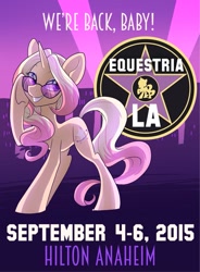 Size: 599x813 | Tagged: safe, oc, oc only, oc:starstruck, pony, unicorn, 2015, equestria la, mascot