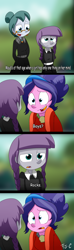 Size: 1000x3400 | Tagged: safe, artist:fj-c, cloudy quartz, cookie crumbles, maud pie, equestria girls, comic, equestria girls-ified, morticia addams, reference, the addams family, wednesday addams