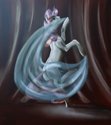 Size: 1280x1440 | Tagged: safe, artist:kirillk, derpibooru import, sweetie belle, dancing, solo