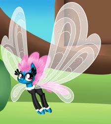 Size: 1024x1137 | Tagged: safe, artist:djbrony00, derpibooru import, seabreeze, breezie, solo