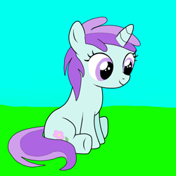 Size: 1100x1100 | Tagged: safe, artist:samey90, liza doolots, petunia, tootsie flute, cute, filly, smiling