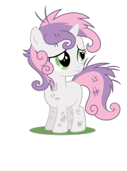 Size: 6000x8128 | Tagged: safe, artist:macs44, sweetie belle, absurd resolution, messy mane, simple background, solo, transparent background, vector