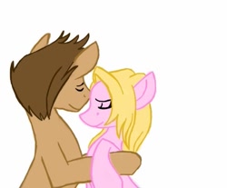 Size: 587x487 | Tagged: safe, doctor whooves, ponified, ponified tenrose, rose tyler, shipping, tenrose, tenth doctor