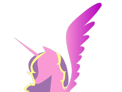 Size: 1024x768 | Tagged: safe, artist:sweet-pandora, princess skyla, minimalist, older, simple background, solo, transparent background, vector, wip