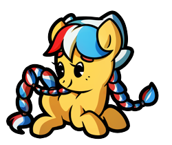 Size: 2823x2375 | Tagged: safe, artist:pepooni, oc, oc only, oc:ember, oc:ember (hwcon), pony, braid, female, hearth's warming con, mare, mascot, nation ponies, netherlands, solo