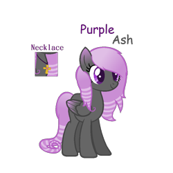 Size: 800x800 | Tagged: safe, artist:xxauroraponyxx, oc, oc only, oc:purple ash, base used, solo