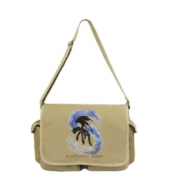 Size: 1000x1000 | Tagged: safe, artist:ziom05, nightmare moon, bag, messenger bag, official, solo, welovefine