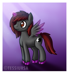 Size: 700x746 | Tagged: safe, artist:tessiursa, oc, oc only, oc:zanon, freckles, solo