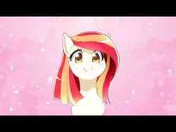 Size: 1024x768 | Tagged: safe, artist:yuki-zakuro, screencap, oc, oc only, oc:poniko, pony, cute, japan ponycon, looking at you, ocbetes, smiling, youtube link