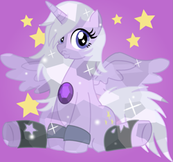 Size: 1117x1042 | Tagged: safe, artist:itoruna-the-platypus, alicorn, crystal pony, pony, amethyst (steven universe), cute, lips, ponified, pun, steven universe, visual pun