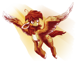 Size: 1953x1543 | Tagged: safe, artist:koviry, oc, oc only, pegasus, pony, red eyes, solo