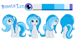 Size: 4000x2244 | Tagged: safe, artist:askbubblelee, oc, oc only, oc:bubble lee, oc:imago, cute, reference sheet, simple background, solo, transparent background