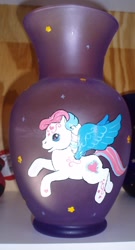 Size: 298x550 | Tagged: safe, artist:lilsugarberry, star catcher, g3, custom, vase