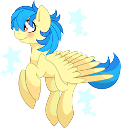 Size: 3047x3233 | Tagged: safe, artist:daydreamsyndrom, oc, oc only, oc:silvia, pegasus, pony, simple background, smiling, solo, transparent, transparent background, wings