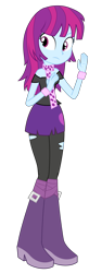 Size: 1881x5000 | Tagged: safe, artist:amante56, mystery mint, equestria girls, background human, boots, clothes, cute, leggins, scarf, shoes, simple background, skirt, solo, transparent background, vector