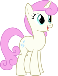 Size: 4520x5910 | Tagged: safe, artist:90sigma, twinkleshine, pony, unicorn, a canterlot wedding, .svg available, absurd resolution, adorableshine, cute, female, mare, open mouth, simple background, smiling, solo, transparent background, vector