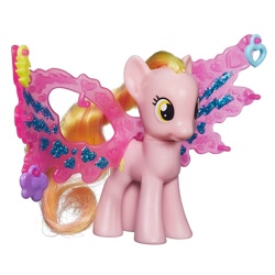 Size: 880x880 | Tagged: safe, honey rays, brushable, charm wings, cutie mark magic, official, toy