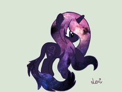 Size: 1024x768 | Tagged: safe, artist:lexiangelo12, oc, oc only, pony, unicorn, custom, cute, galaxy