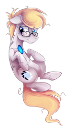 Size: 1181x2000 | Tagged: safe, artist:mirtash, earth pony, pony, glasses, male, ponified, portal 2, rcf community, simple background, solo, transparent background, wheatley