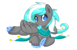 Size: 1821x1178 | Tagged: safe, artist:doomcakes, oc, oc only, oc:kyuflake, pegasus, pony, cloud, simple background, solo, transparent background