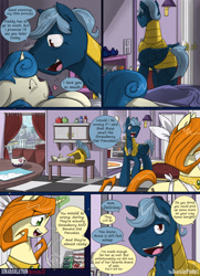 Size: 1950x2700 | Tagged: safe, artist:dracojayproduct, oc, oc only, oc:caroline, oc:pierson, comic:lunar isolation, comic