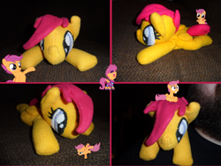 Size: 900x678 | Tagged: safe, artist:crackle486, scootaloo, irl, photo, plushie