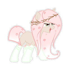 Size: 1308x1418 | Tagged: safe, artist:pinkchoco-poot, oc, oc only, earth pony, pony, solo