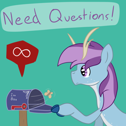 Size: 3000x3000 | Tagged: safe, artist:bigmackintosh, oc, oc only, oc:norn eire, deer, mailbox, nation ponies, northern ireland, ponified