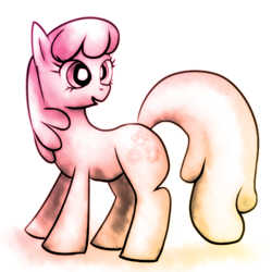 Size: 512x512 | Tagged: safe, artist:remyroez, cheerilee, earth pony, pony, female, mare, simple background, solo, white background