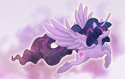 Size: 1000x632 | Tagged: safe, artist:sugarstarstudio, twilight sparkle, twilight sparkle (alicorn), alicorn, pony, female, mare, solo