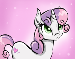 Size: 800x628 | Tagged: safe, artist:pegasistercake, sweetie belle, :c, older, solo