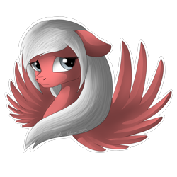 Size: 2000x2000 | Tagged: safe, artist:dreamyartcosplay, oc, oc only, oc:dreamy thread, pegasus, pony, simple background, transparent background, worried