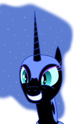 Size: 3000x5000 | Tagged: safe, artist:fryslan0109, nightmare moon, cute, grin, nicemare moon, simple background, smiling, solo, squee, transparent background