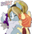 Size: 817x877 | Tagged: safe, artist:tambelon, oc, oc only, oc:bedtime story, oc:crisp air, oc:sweet hum, bat pony, crystal pony, pony, colt, crying, cute, female, filly, foal, hug, male, mare, mother, mother and child, mother and daughter, mother and son, parent and child, ponysona, simple background, tears of joy, transparent background, watermark