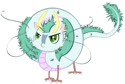 Size: 4500x3000 | Tagged: safe, artist:toonfreak, dragon, barely pony related, haku, simple background, solo, spirited away, style emulation, transparent background