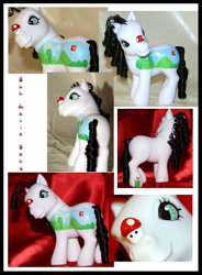 Size: 797x1085 | Tagged: safe, artist:wylf, g3, custom, irl, photo, ponified, solo, super mario bros., toy