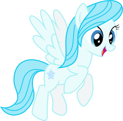 Size: 3037x3000 | Tagged: safe, artist:pinkiepi314, oc, oc only, oc:snow flurry, pegasus, pony, solo