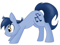 Size: 3000x2258 | Tagged: safe, artist:cleppyclep, blues, noteworthy, earth pony, pony, male, solo, stallion