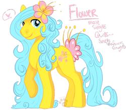 Size: 546x476 | Tagged: safe, artist:tomocreations, oc, oc only, oc:flower, flowerbutt ponyes