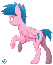 Size: 626x764 | Tagged: safe, artist:silverpup88, firefly, g1, g1 to g4, generation leap, looking at something, looking away, simple background, solo, transparent background