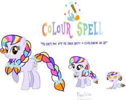 Size: 8367x6644 | Tagged: safe, artist:meganlovesangrybirds, oc, oc only, oc:colour spell, earth pony, pony, absurd resolution, female, filly, foal, simple background, transparent background, younger