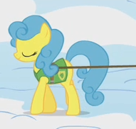 Size: 191x182 | Tagged: safe, screencap, winter wrap up, background pony, bell perin, solo