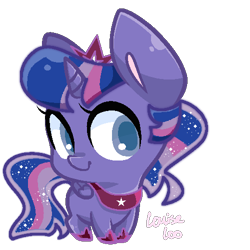 Size: 500x500 | Tagged: safe, artist:rivalcat, oc, oc only, oc:princess selene, base used, magical lesbian spawn, offspring, parent:princess luna, parent:twilight sparkle, parents:twiluna, simple background, smiling, solo, transparent background