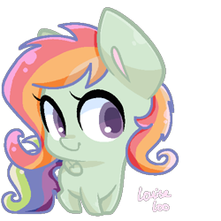 Size: 500x500 | Tagged: safe, artist:rivalcat, oc, oc only, oc:bright bolt, base used, blank flank, magical lesbian spawn, offspring, parent:fluttershy, parent:rainbow dash, parents:flutterdash, solo