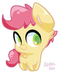 Size: 500x500 | Tagged: safe, artist:rivalcat, oc, oc only, oc:wild saddle, base used, magical lesbian spawn, offspring, parent:apple bloom, parent:scootaloo, parents:scootabloom, solo