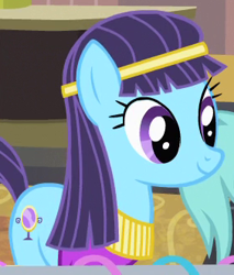 Size: 282x331 | Tagged: safe, screencap, rarity takes manehattan, background pony, blue nile, solo